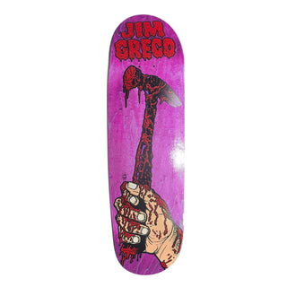 Hammers Skateboard Deck Jim Greco Bloody Hammer Pink 8.75"