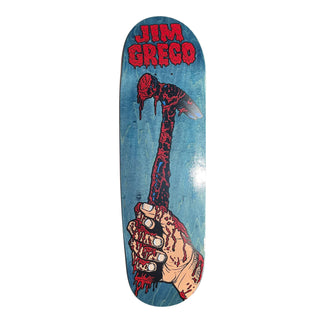 Hammers Skateboard Deck Jim Greco Bloody Hammer Blue 8.75"