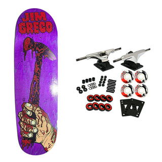 Hammers Skateboard Complete Jim Greco Bloody Hammer Purple 8.75"