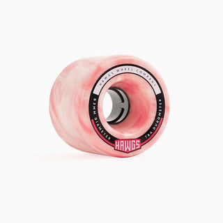 Hawgs Longboard Wheels 63mm Fatty 78A Pink/White