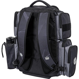 Handeye Disc Golf Backpack Bag Mission Rig Kona Panic Topographic Holds 21 Discs