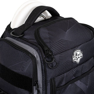 Handeye Disc Golf Backpack Bag Mission Rig Kona Panic Topographic Holds 21 Discs