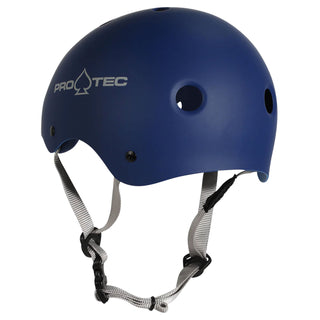 Pro Tec Skateboard Helmet Classic Certified Matte Blue Size M