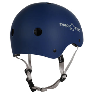 Pro Tec Skateboard Helmet Classic Certified Matte Blue Size M