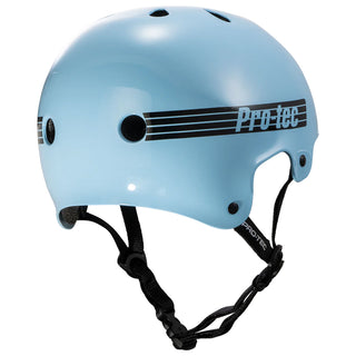 Pro Tec Skateboard Helmet Old School Certified Gloss Baby Blue Size XL