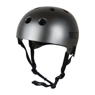 Pro Tec Old School Metallic Gun Metal Certified Size XS