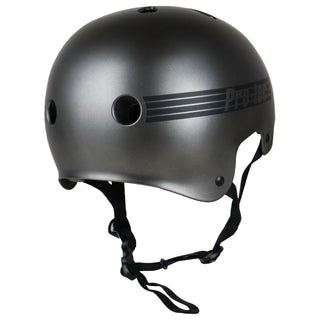 Pro Tec Old School Metallic Gun Metal Certified Size XS