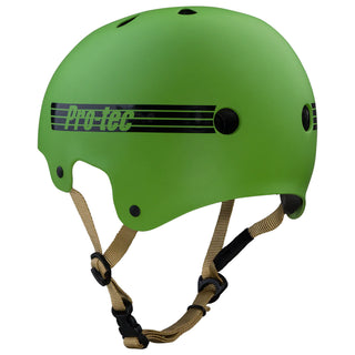 Pro Tec Skateboard Helmet Old School Certified Matte Seaweed Size S