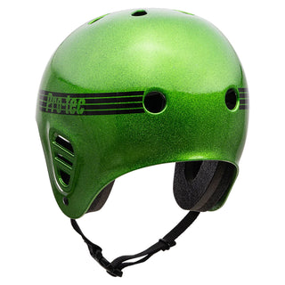 Pro Tec Skateboard Helmet Full Cut Skate Candy Green Flake Size M