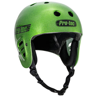 Pro Tec Skateboard Helmet Full Cut Certified Candy Green Flake Size XL