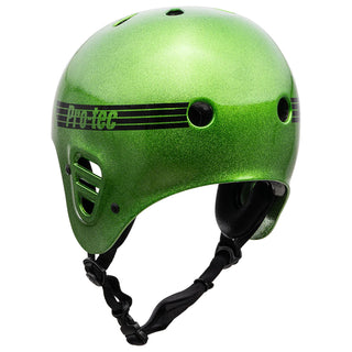 Pro Tec Skateboard Helmet Full Cut Certified Candy Green Flake Size S