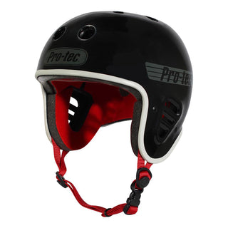 Pro Tec Skateboard Helmet Full Cut Certified Gloss Black Size XL
