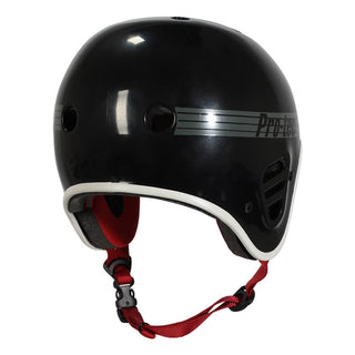 Pro Tec Skateboard Helmet Full Cut Certified Gloss Black Size XL