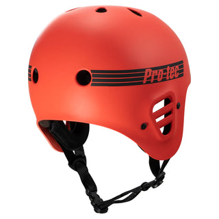 Pro Tec Skateboard Helmet Full Cut Certified Matte Bright Red Size M