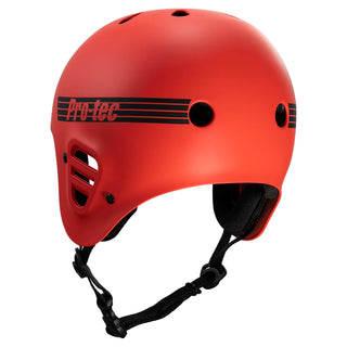 Pro Tec Skateboard Helmet Full Cut Certified Matte Bright Red Size XS