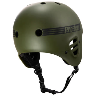 Pro Tec Skateboard Helmet Full Cut Certified Matte Olive Size XL