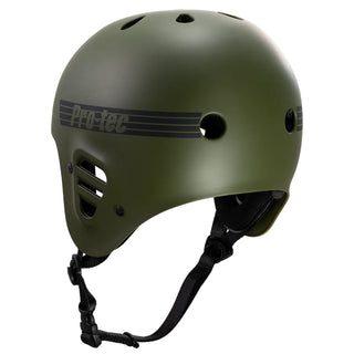 Pro Tec Skateboard Helmet Full Cut Certified Matte Olive Size M