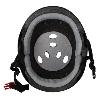 Triple 8 Skateboard Helmet Certified Sweatsaver Black/Rubber Size S/M
