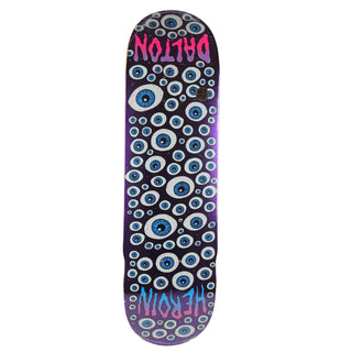 Heroin Skateboard Complete Dalton Dern Eyes Purple 8.625" x 32.2"