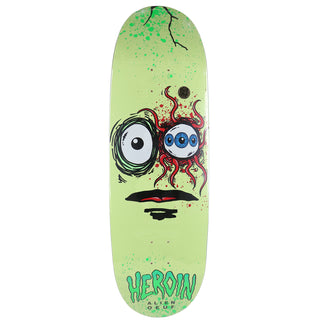 Heroin Premium Skateboard Complete Space Egg 3 Slappy Trucks Slime Balls and Quantum Snot Particles Bearings