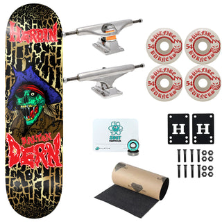 Heroin Premium Complete Skateboard Dern KO2 Pirate 8.75" Ft. Independent/Spitfire/Quantum
