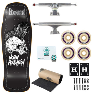 Heroin Premium Complete Skateboard Nolan KO2 Skull 10.25" Ft. Ace/Spitfire/Quantum