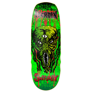 Heroin Skateboard Deck Swampy KO2 Slime Face 10.6" x 32.1"