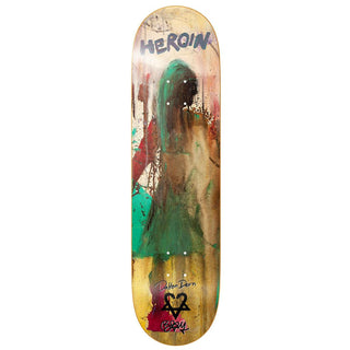 Heroin Skateboard Deck Dalton Dern Bam 8.38" x 32"