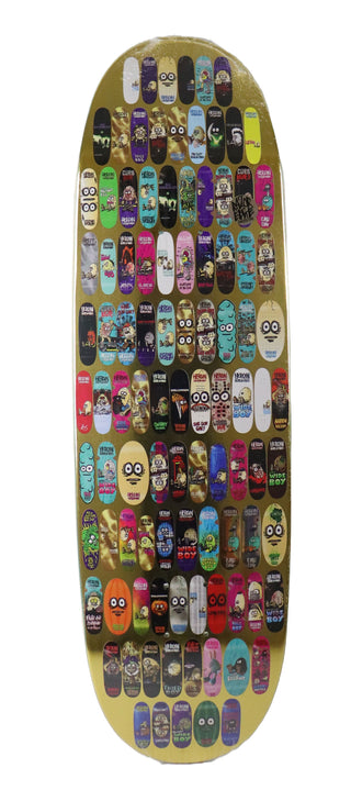 Heroin Skateboard Deck 100th Egg 9.125" x 32"
