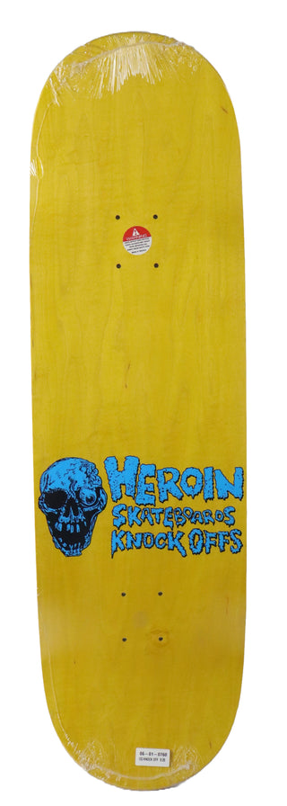 Heroin Skateboard Deck Craig Questions Knock Off 9.25" x 32"