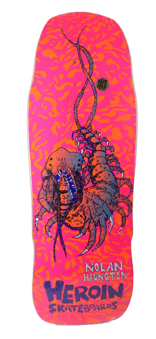 Heroin Premium Skateboard Complete Nolan Knock Off 10.25" x 32" Independent Trucks Ricta Wheels and Quantum Snot Particles Bearings