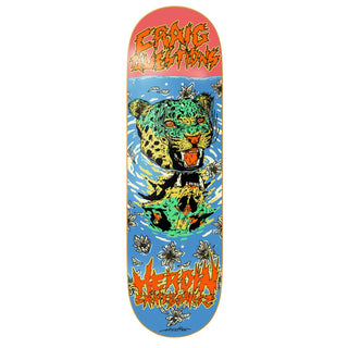 Heroin Skateboard Deck Craig Questions Dead Reflections 9.0" x 32.25"