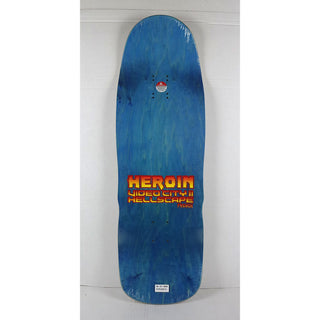 Heroin Skateboard Complete Dead Dave Hellscape 10.1" x 32"