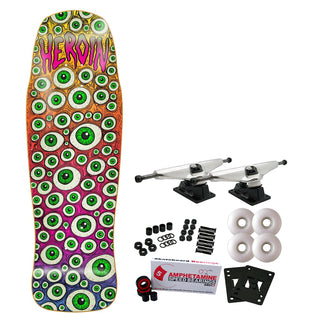 Heroin Skateboard Complete Mini Eyeballer 9.0" x 32"