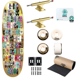 Heroin Premium Skateboard Complete 100th Egg Ace Trucks OJ Wheels and Quantum Snot Particles Bearings