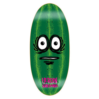 Heroin Skateboard Deck The Watermelon Eggzilla 13.5" x 31.5"