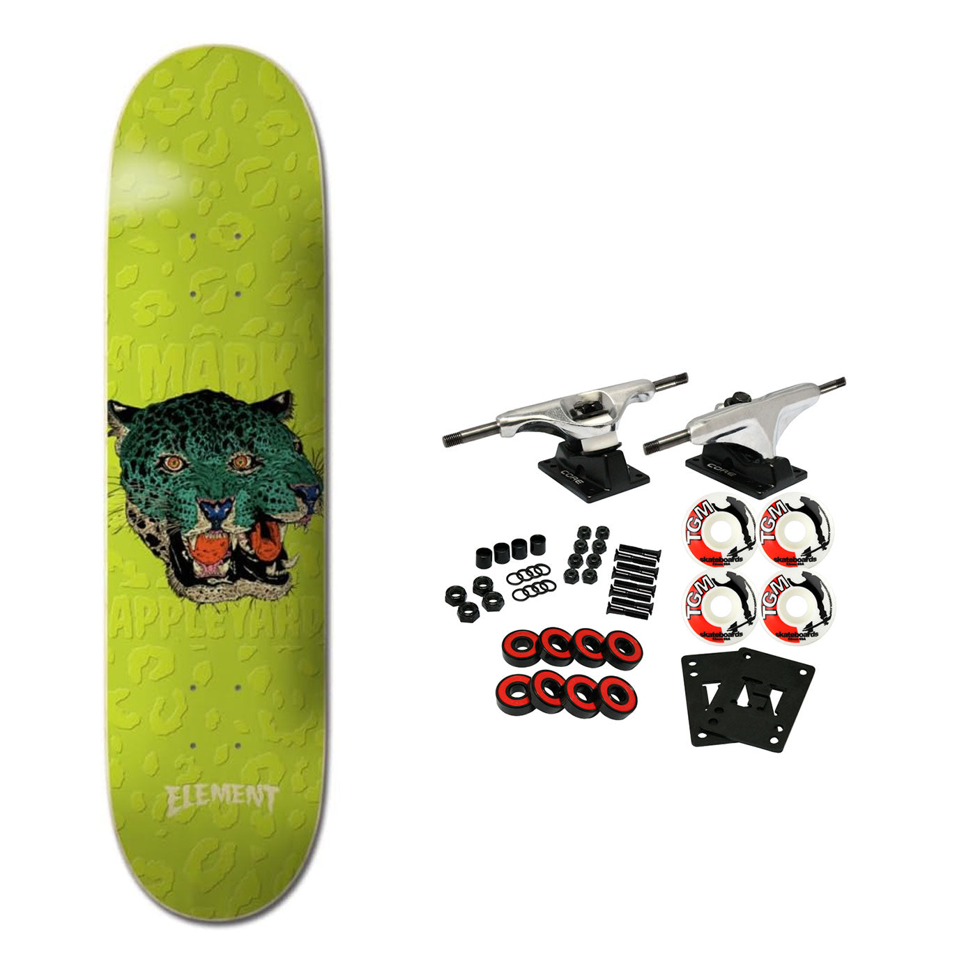 スケートボード ELEMENT X HIROTTON Mark Appleyard model Element Skateboard Deck Hirotton Mark Appleyard 8.38