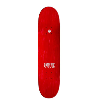 Flip Skateboard Deck Red Team HKD 8.0" x 31.5"