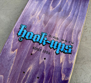 Hook Ups Skateboard Deck Evil Snow White 8.25" x 32.25"