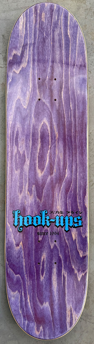 Hook Ups Skateboard Deck Evil Snow White 8.25" x 32.25"