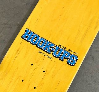 Hook Ups Skateboard Deck I Hate School 8.5" x 32.25"