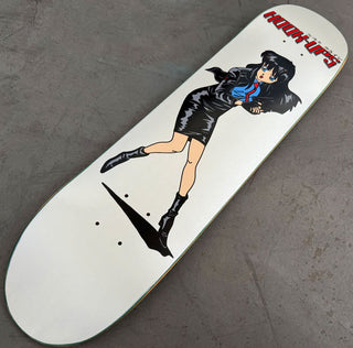 Hook Ups Skateboard Deck 30 Year Anniversary Police Girl 7.5" x 31"