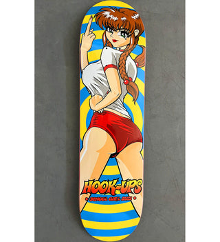 Hook Ups Skateboard Deck Suzi #1 8.25" x 32.25"