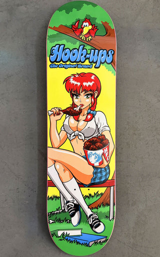 Hook Ups Skateboard Deck HFC Girl 8.5"