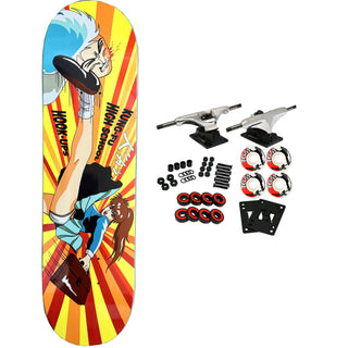 Hook Ups Skateboard Complete Kung-Fu High 8.25"