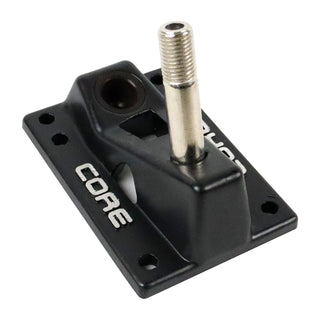 Core Trucks 6-Hole Baseplates Hollow Kingpin Black with 95A Bushings (2-Pack)
