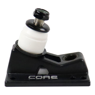 Core Trucks 6-Hole Baseplates Hollow Kingpin Black with 95A Bushings (2-Pack)