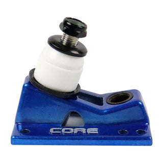 Core Trucks 6-Hole Baseplates Hollow Kingpin Blue with 95A Bushings (2-Pack)
