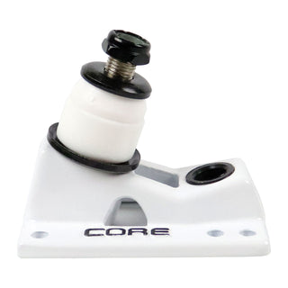 Core Trucks 6-Hole Baseplates Hollow Kingpin White with 95A Bushings (2-Pack)