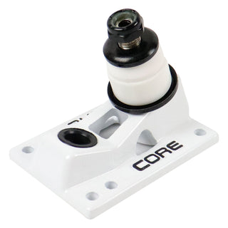Core Trucks 6-Hole Baseplates Hollow Kingpin White with 95A Bushings (2-Pack)
